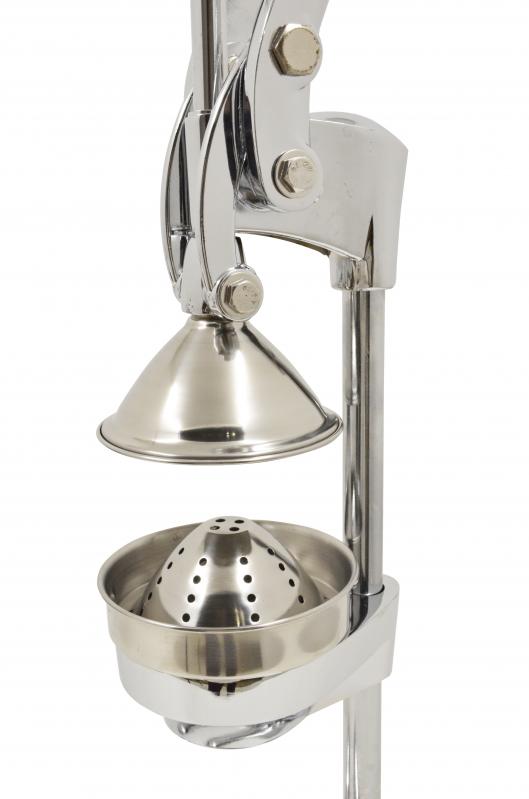 Manual Chrome Citrus Squeezer with  5" Cutter Plate Diameter